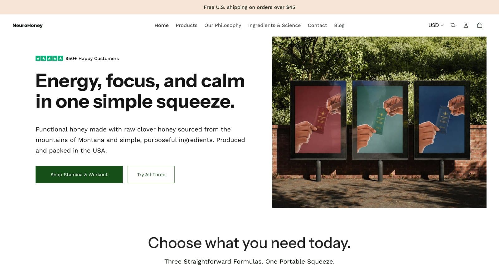 NeuroHoney homepage